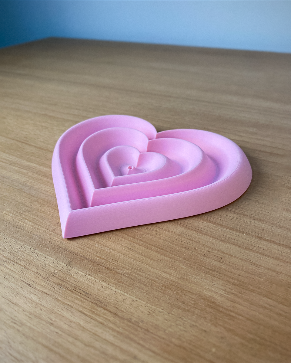 HEART INCENSE HOLDER 5 1350